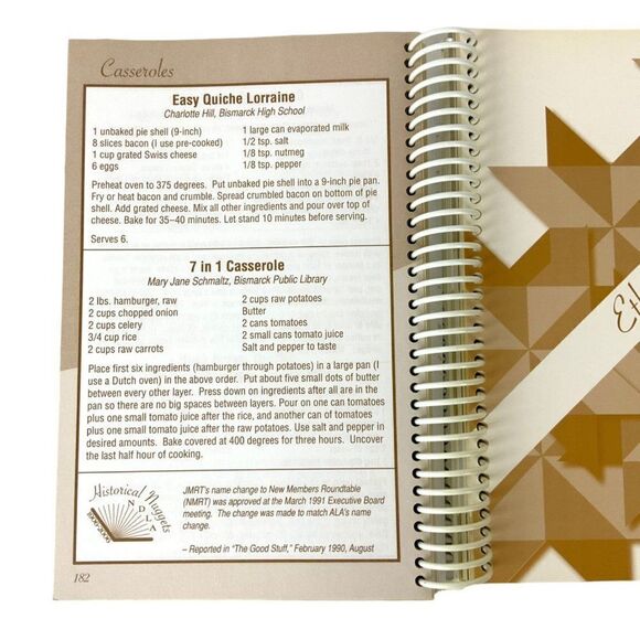 Dakota Gold Cookbook NDLA Celebrates 100 Years North Dakota Library Association - Picture 12 of 12